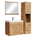Meuble de salle de bain BADPLAATS Montreal - 60 cm - Chêne - Armoire rangement — photo 1