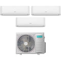 Hisense – Climatiseur réversible 9000+9000+12000 BTU – Wi-Fi intégré – SEER 7.3 – SCOP 4.05 – A++/A+ – Compresseur birotor DC Inverter — photo 1