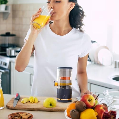 2026 Presse agrumes électrique pour boissons saines, presse agrumes électrique pour fruits et légumes, extracteur de jus élec