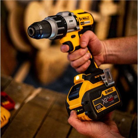 Dewalt – Perceuse à percussion Brushless 18V – 2 batteries Li-Ion 5Ah – Couple 70Nm – Mandrin auto-serrant 13mm – Coffret Tstak — photo 5