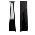 2026 happy garden Parasol Chauffant Gaz Stockholm 13kw Acier(Noir)
