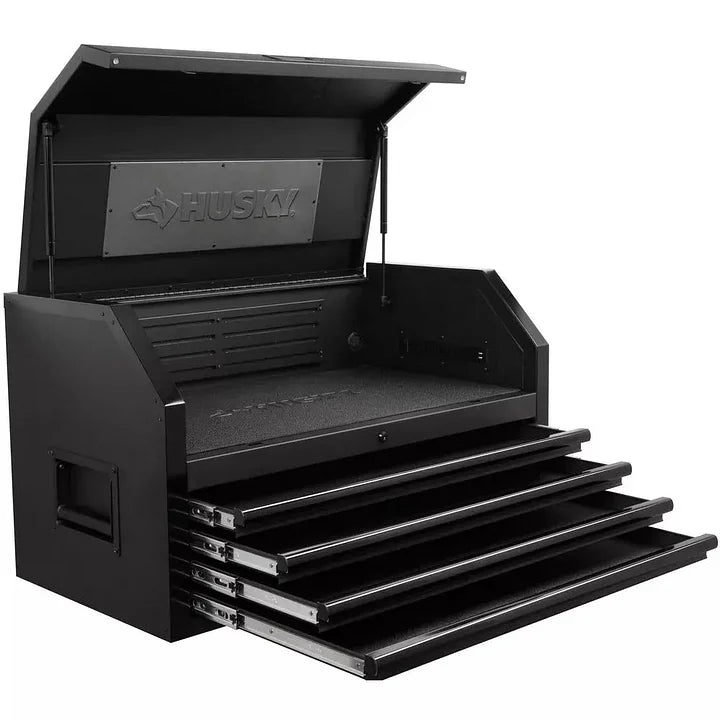 2026 INDUSTRIAL 41 IN. W X 21.5 IN. D 4-DRAWER TOP TOOL CHEST IN MATTE BLACK
