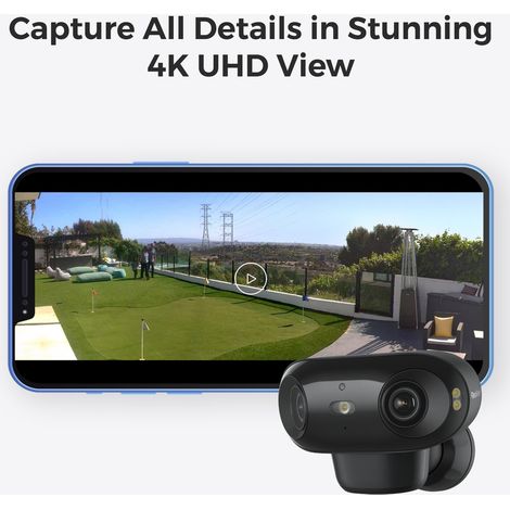 Reolink – Caméra de surveillance Wi-Fi 6 4K 180° – Vision nocturne ColorX F1.0 – Détection AI – Panneau solaire – Autonomie prolongée — photo 3