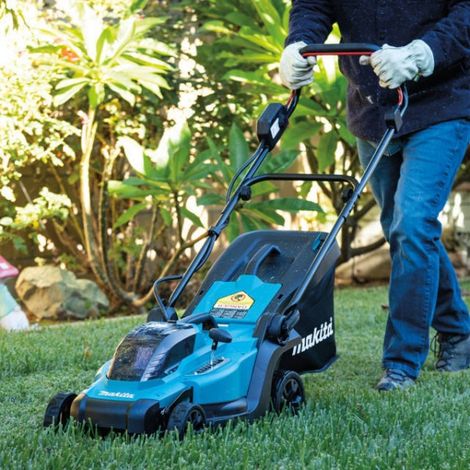 Makita – Tondeuse sans batterie – Largeur de coupe 33 cm – Bac de ramassage 30L – Technologie XPT pour conditions difficiles - DLM330Z — photo 2