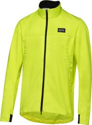 Veste Manches Longues Gore Wear Everyday Jaune Fluo — photo 2