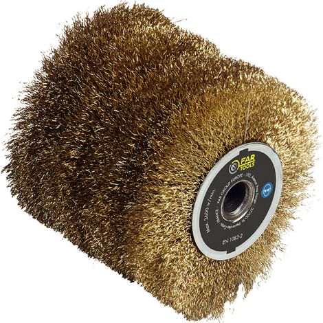 Fartools – Ponceuse excentrique 1300W – Pour bois extérieur – 2 brosses (laiton, métal) – Ø120mm – Régulateur de vitesse – Collecteur de poussière — photo 5