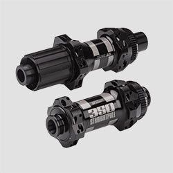Paire de Roues Reserve 40/44 GR DT350 700mm | 12x100 - 12x142 mm | CenterLock — photo 2