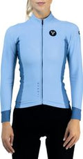 Maillot Manches Longues Femme LeBram Race Thermique Bleu — photo 1