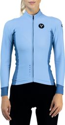 Maillot Manches Longues Femme LeBram Race Thermique Bleu — photo 1