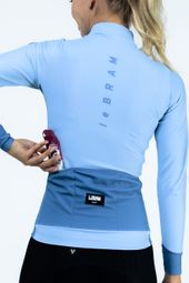 Maillot Manches Longues Femme LeBram Race Thermique Bleu — photo 5