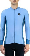 Maillot Manches Longues LeBram Race Thermique Bleu — photo 1