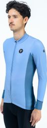 Maillot Manches Longues LeBram Race Thermique Bleu — photo 2