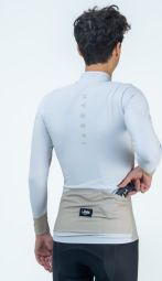 Maillot Manches Longues LeBram Race Thermique Beige — photo 3