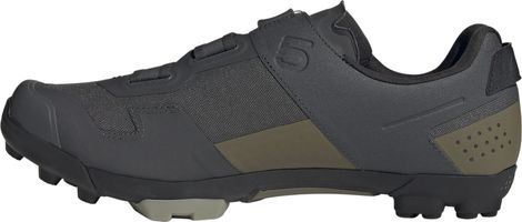 Chaussures de VTT adidas Five Ten Kestrel Boa Gris Foncé/Kaki — photo 4