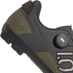 Chaussures de VTT adidas Five Ten Kestrel Boa Gris Foncé/Kaki — photo 7