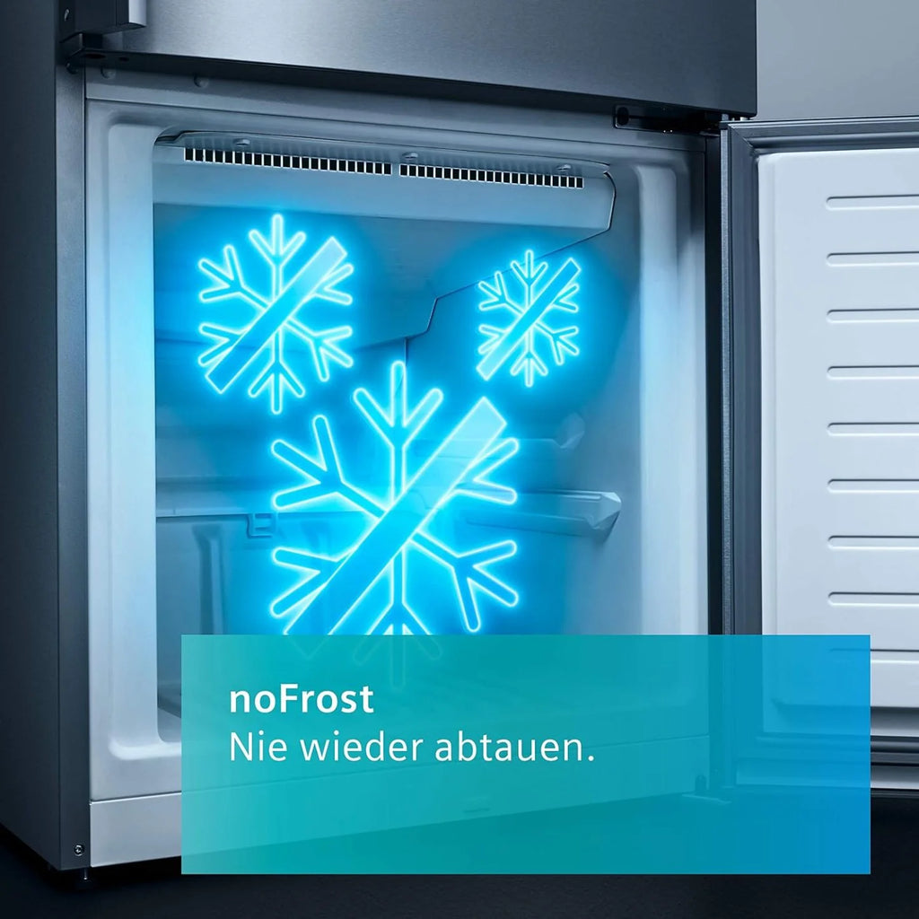 2026 SIEMENS KF96NVPEA iQ300 Multi-Door-Kühlschrank, 183 x 91 cm, 405 L Kühlen & 200 L Gefrieren, hyperFresh längere Frische