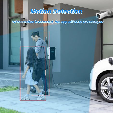 Anran – Caméra de surveillance extérieure sans fil WiFi solaire 3MP – Audio bidirectionnel – Détection mouvement PIR – Vision nocturne IP65 — photo 4