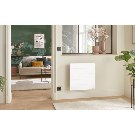 Atlantic – Radiateur à inertie 1500W horizontal – Corps en fonte – Commande digitale – Détection automatique – 529918 — photo 2