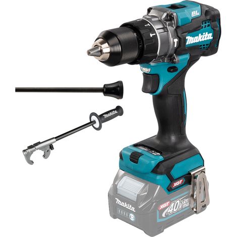 Makita – Perceuse-visseuse à percussion sans fil 40V – Couple 140Nm – Vitesse 2600 tr/min – Pour bois, maçonnerie et acier - HP001GZ