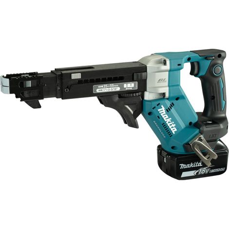 Makita – Visseuse sans fil 18V – Moteur Brushless – Vissage rapide 25-55 mm – Pour chantiers humides – Profondeur d'enfoncement réglable
