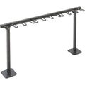 Mottez – Support range 9 trottinettes au sol – Charge maximale 100kg – Peinture antirouille – Dimensions 119x20x59cm – Emplacements pour antivols