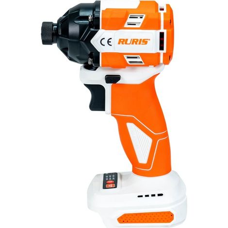 Visseuse à Chocs Sans Fil RURIS RMX2300 20V 230 Nm Brushless - 3300 tr/min, Hex 1/4, Vis M8-M18, LED - Livré sans Batterie