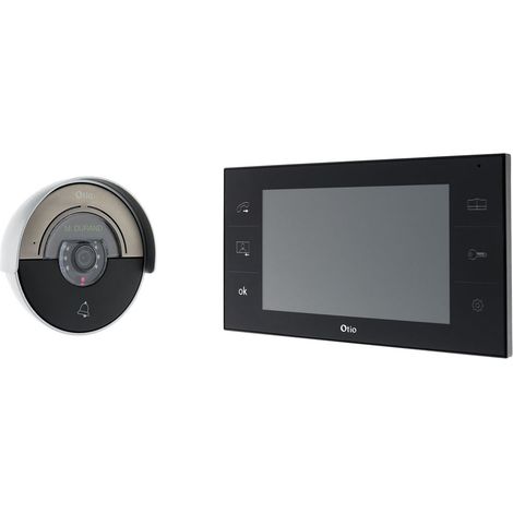 Otio – Portier vidéo VisiHome 2 fils avec mémoire interne – Vision nocturne infrarouge – Alimentation 12VDC – Installation rapide — photo 2
