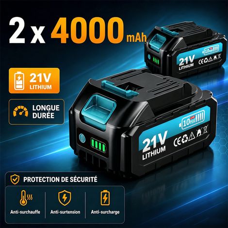 Tronçonneuse télescopique 8 pouces – Moteur Brushless 1200W – 2 batteries 4000 mAh – Extension jusqu'à 4m pour élagage précis - 2-en-1 — photo 5