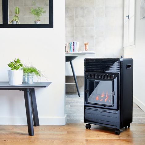 Favex – Poêle à gaz infrarouge Ektor Fire – 3 puissances de chauffe – Surface jusqu'à 35 m² – Tuyau et détendeur inclus – Technologie Infrableu — photo 2