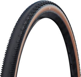 Pneu Gravel Schwalbe G-One RS PRO 700 mm Tubeless Ready Souple Addix Race E-25 Flancs Beiges — photo 1