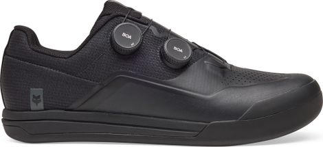 Chaussures Pédales Plates Fox Union Boa Flat Noir — photo 1