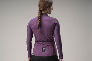 Maillot Manches Longues Femme LeBram Turini Violet Prune — photo 5