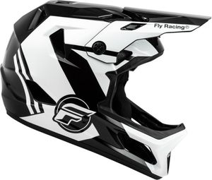 Casque Fly Racing Rayce Noir/Blanc/Gris — photo 4