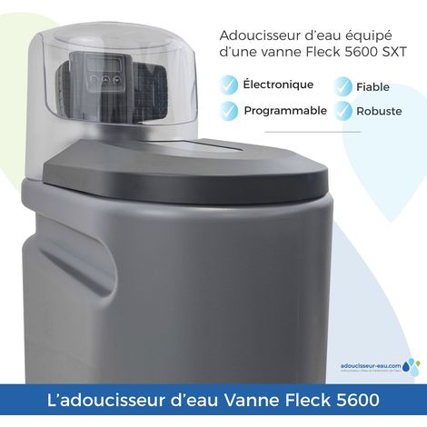 Adoucisseur d'eau TOODO Fleck 5600 Sxt - 25l - Complet avec accessoires — photo 3