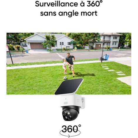 Caméra de surveillance solaire 3K – Vision nocturne couleur – Installation rapide – Étanchéité IPx3 – Surveillance 360° – Wi-Fi 2,4 GHz – Eufy — photo 4