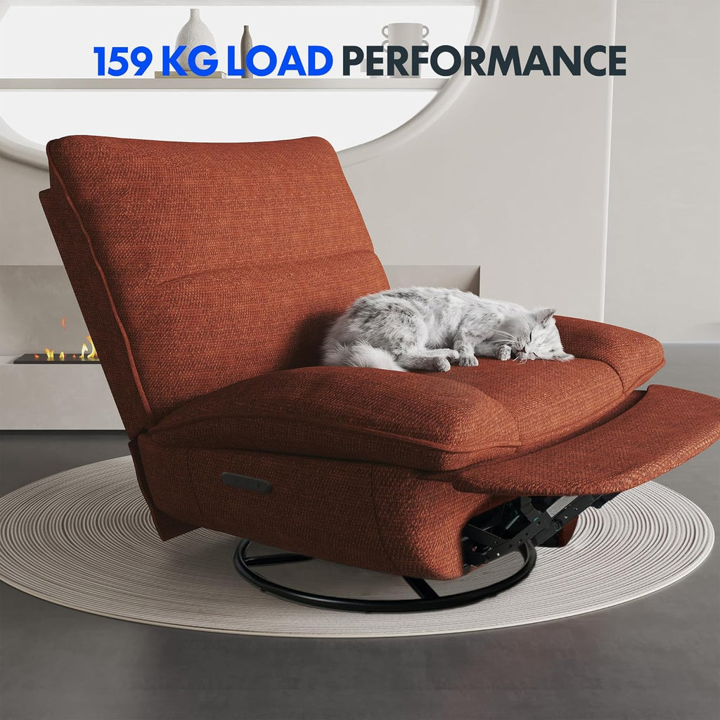 2026 Fauteuil inclinable FLEXISPOT XC6, canapé pivotant à bascule, fauteuil TV avec dossier réglable, fauteuil inclinable pou