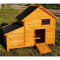 Animal Valley – Poulailler Bantam XL pour 2 à 4 poules – Bois de pin – Dimensions 119x77x90 cm – Toit shingle noir – Tiroir à déjections en métal — photo 1