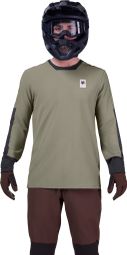 Maillot Manches Longues Fox Defend Thermal Vert — photo 1