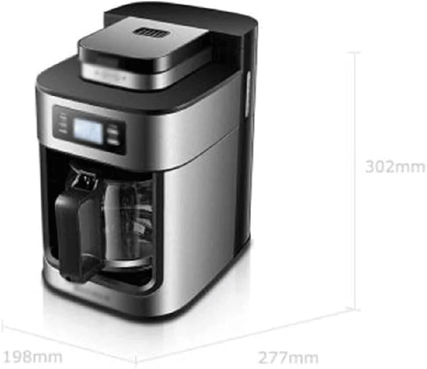 2026 Machines à Café Machine à Café, Machine à Café Entièrement Automatique Grinder Machine à Café à Domicile Poudre de Soja