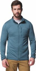 Veste Polaire Columbia Essential Hike Grid Bleu — photo 1