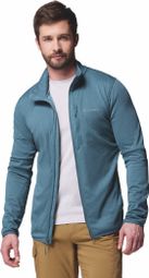 Veste Polaire Columbia Essential Hike Grid Bleu — photo 6
