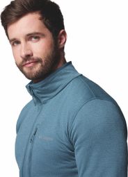Veste Polaire Columbia Essential Hike Grid Bleu — photo 7