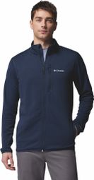 Veste Polaire Columbia Essential Hike Grid Bleu Foncé — photo 1