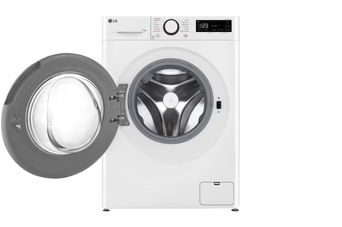 2026 Lave-linge hublot LG Electronics Lave-linge hublot LG F14R50WHS Blanc - 11kg - 1400 tr/min - LG ThinQ - 71 dB - Classe A