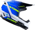 Casque Integral Kenny Performance Bleu/Blanc — photo 1