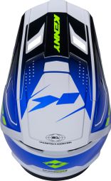Casque Integral Kenny Performance Bleu/Blanc — photo 4