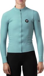 Maillot Manches Longues Femme LeBram Race Bleu Mi-Saison Turquoise — photo 1