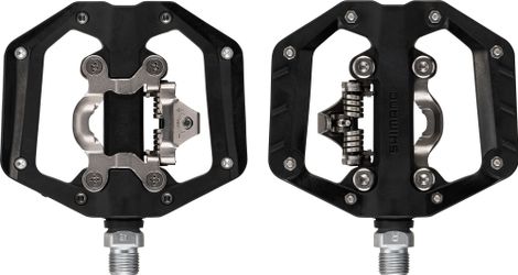 Paire de Pédales Semi-Automatiques Shimano PD-EH510 Noir — photo 1
