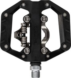 Paire de Pédales Semi-Automatiques Shimano PD-EH510 Noir — photo 3