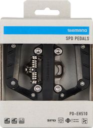 Paire de Pédales Semi-Automatiques Shimano PD-EH510 Noir — photo 7